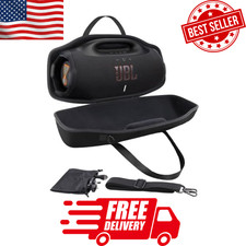 Hard Case for JBL Boombox 4 Portable Bluetooth Speaker, Black-FREE SHIPPING picture