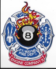 Fort Wayne Fire Department, Indiana Engine 8 Patch V1 picture