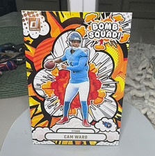 Panini 2025 Donruss Football Bomb Squad Cam Ward Titans Card #BS-CWD picture