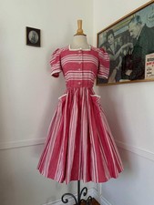 1940s Vintage Cotton Day Dress picture