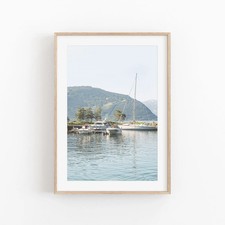 Norway Art City Print Cityscape Wall Photography View Square Poster Unframed picture