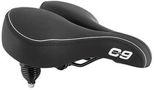 Cruiser Sofa Cloud-9 Bicycle Suspension Cruiser Coil Saddle Black Bike Seat picture