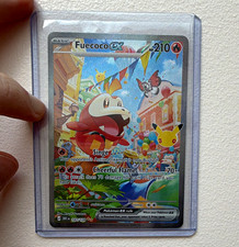 Pokémon Fuecoco ex 147/128 30th Celebration Special Illustration Rare Holofoil picture
