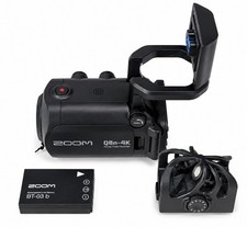 Zoom Q8n-4K Handy Video Recorder W/ Battery & Microphone Tested - No Charger picture