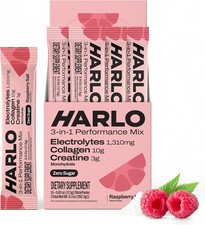 Harlo 3-in-1 Collagen Powder with Electrolytes & Creatine - Joint, Skin, muscle picture