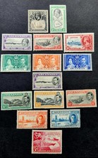 Ascension Stamp Lot (15) 1924-49 Mint CV$53+  picture