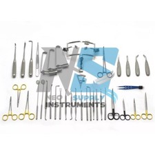 Cleft Lip & Cleft Palate Repair Instruments Mouth Gag Set of 36 Pcs Steel Box picture