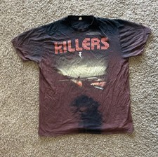 The Killers Natural History Tour 2014 Graphic T-Shirt XL Made in Nicaragua picture