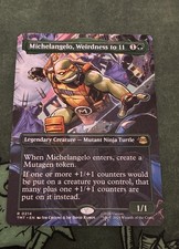 Michelangelo, Weirdness to 11 (Borderless) Teenage Mutant Ninja Turtles Regular picture