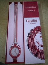 Authentic AP x Swatch Royal Pop Audemars Piguet Otto Rosso with receipt picture