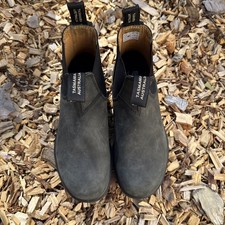 Blundstone 587 Classic Chelsea Boots Rustic Black Leather 5.5 AU/UK picture