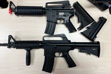 WELL 345 FPS M16 Style Spring Action Airsoft Rifle Replica M16A1 picture