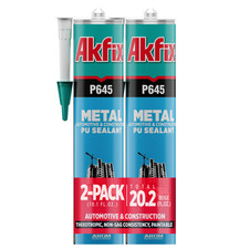 Akfix Automotive Seam Sealer Urethane Auto Body Paintable Beige 10.1 oz 2 Pack picture