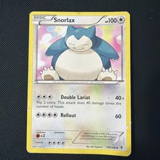 Snorlax 109/149 Boundaries Crossed Pokemon Card dmg picture