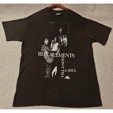 Vintage 1989 The Replacements Dont Tell A Soul Tour Shirt XL Spring Ford 80s Tee picture