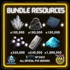 Ark Survival Ascended PVE- Resources- Bundle -ASA XBOX/PS5/PC -Official picture