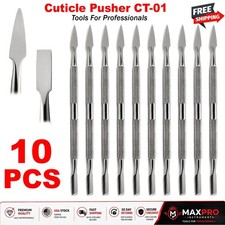Cuticle Pusher Remover Nail Cleaner Manicure Pedicure Stainless Steel Tool Set picture