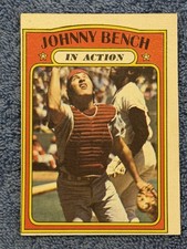 1972 Topps - In Action Johnny Bench #434 picture