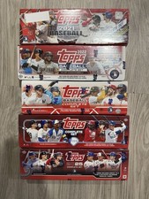 2021 2022 2023 2024 2025 Topps Baseball Factory Sealed Set Lot picture