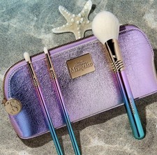 Disney Little Mermaid Brush Set w/Makeup Bag by Sigma Beauty Limited Edition NEW picture