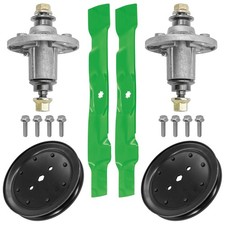 Spindle & Blade w/ Pulley for John Deere L111 LA105 LA110 LA115 LA120 42