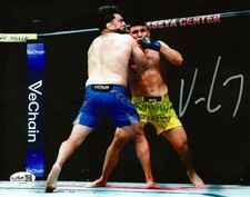 Vicente Luque signed autographed 8x10 JSA COA UFC Kelvin Gastelum picture