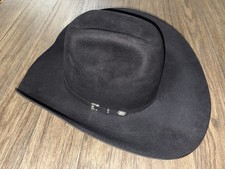 Resistol Black Gold 20X Beaver Felt Cowboy Hat Size 7 5/8 picture