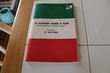 Vtg 1975 La Cucina Italiana Di Olean ~ Italian American Cooking Food Olean NY picture