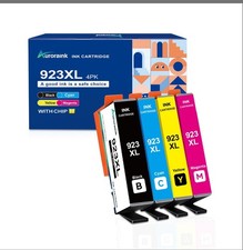 923XL Ink with Chip 4Pack for HP 923 923e OfficeJet 8122e 8135e 8138e 8139e 8120 picture