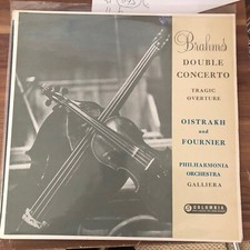 Brahms Double Concerto - Oistrakh / Rournier / Galleera /PO EMI Columbia picture