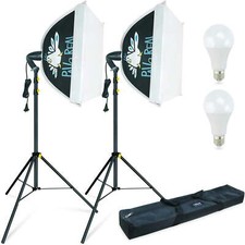 LINCO 2 Softbox Light Kit Photo Studio Photography Continuous Lighting Stand Set picture