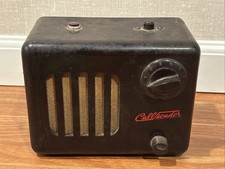 Rare Vintage WM Smith Bakelite Tube Callsender Intercom 1950's Model CS-20 picture