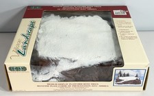 Lemax Village Landscape Display Platform w/ Trees #81015 NIB Vtg 1998 picture
