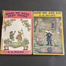Vintage Children’s Literature: A. A. Milne Lot of 2 1955,56 Edition picture