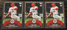 3) 2018 Topps Advent Calendar Juan Soto Online Exclusive On Demand /1303 Rookie picture