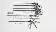 Laparoscopic 5mmx330mm Laparoscopy Endoscopy Instruments Set of 8 picture