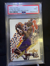 Fleer Ultra 1997-98 Kobe Bryant Ultrabilities All-Stars #3 AS Lakers PSA 9 picture