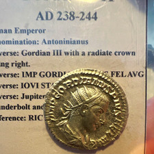 Gordian III Silver Antoninianus AD 238-244 Ancient Roman Imperial RIC IV.3 212 picture
