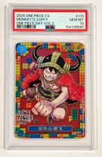 2025 One Piece Monkey D. Luffy P-110 One Piece Day Vol.2 PSA 10 Gem Mint Chinese picture