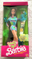 Vintage 1991 Totally Hair ~Brunette Barbie~ NIB/NRFB ~ Mattel #1117 Brand New picture