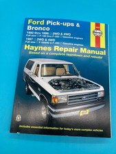 Haynes Ford Pick-Ups & Bronco 1980-1996 Repair Manual 36058 F150 F250 F350 4WD picture