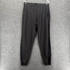 Lululemon Joggers Pant Mens L Black Surge Pull On Tapered Performance Athleisure picture