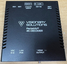 Visionary Solutions PacketAV 4K Decoder (P/N: D4100) picture