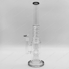 Glass Donut Percolator Bong – Water Pipe, Premium Diffusion & Smooth Hits picture