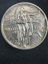 1926-S OREGON TRAIL COMMEMORATIVE SILVER HALF DOLLAR  ACTUAL COIN #C14502 picture