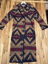 Pendleton Knockabouts Women’s 100% Wool Coat Boho Southwestern picture