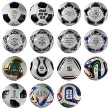 Adidas Individual Official Match Balls Size 5 Every World Cup 1970-2026 Hist Set picture