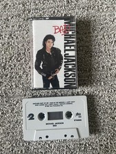 Michael Jackson cassette tape Bad NM rock, pop, soul music vintage  1987  picture