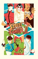 Street Fighter II Poster Print Wall Art Ryu Chun-Li Blanka Video Game Decor picture