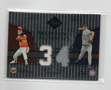 /100 2004 Leaf Limited - Matching Numbers Nolan Ryan, Kerry Wood #MN-16 (MEM) picture